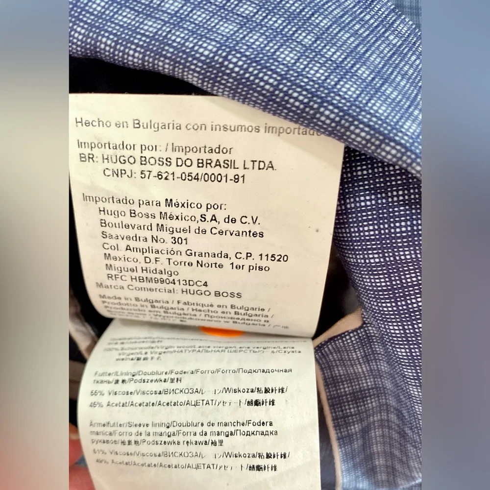 Hugo Boss Men's Blue Blazer 42R - Picture 14 of 15